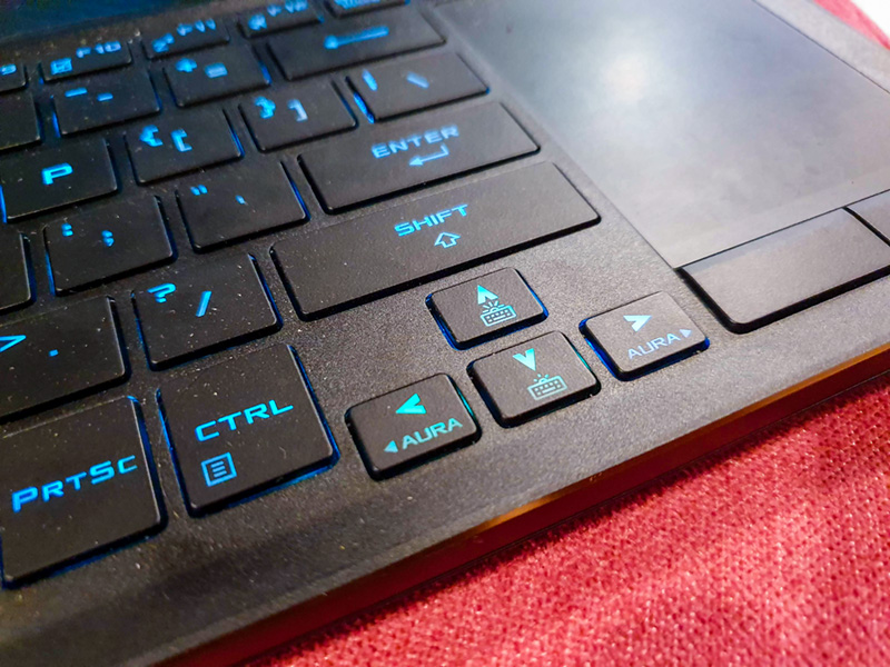 rog zephyrus gx531gw keyboard image