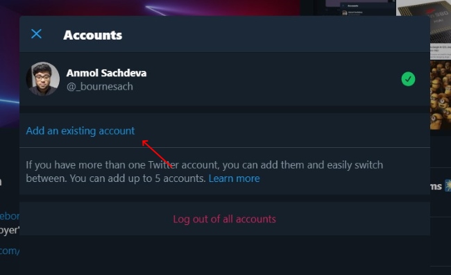 Twitter for Web Finally Starts Testing Multiple Accounts Support