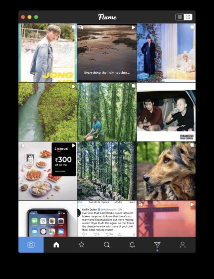 software instagram for mac flume