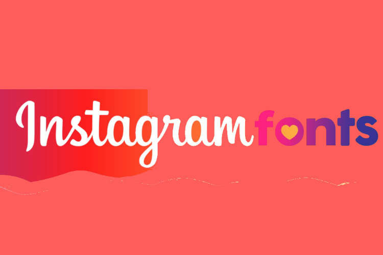 custom instagram font