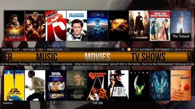 best kodi skins for matrix