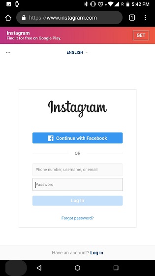 Deactivate Instagram Account