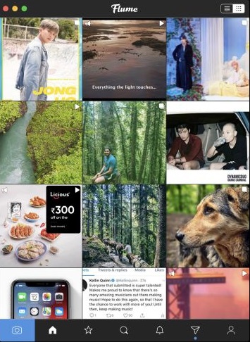 flume instagram app mac