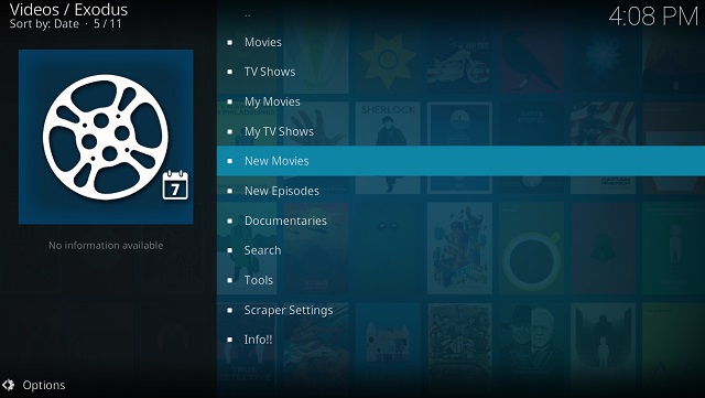 Get Exodus on Kodi 11