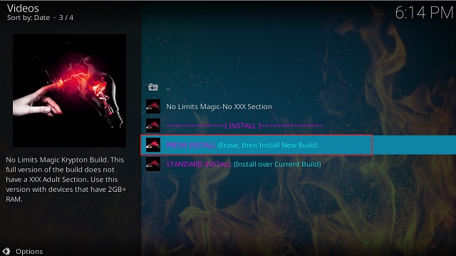 how to download from kodi no limits