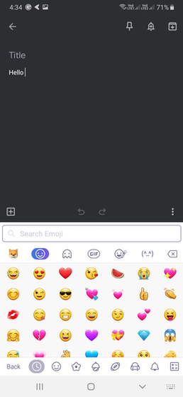 10. Typany Emoji Keyboard