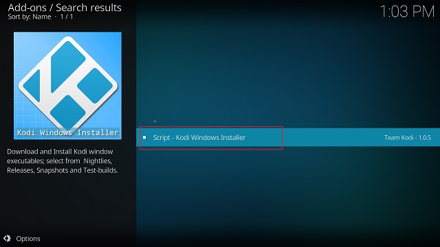 Update Kodi with a Standalone Add on