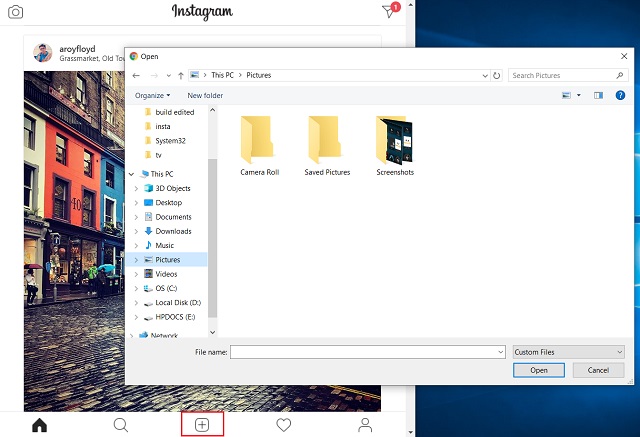 programs like instagram for pc