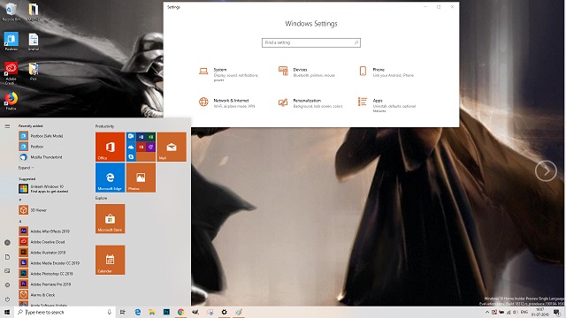 Windows 10 Star Wars-tema