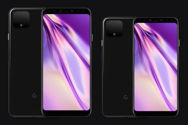 Google Pixel 4 screens