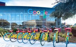 google building with cycles