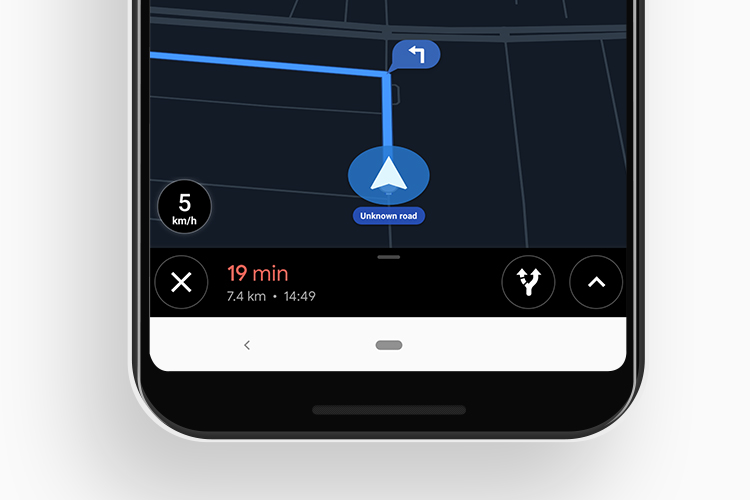 google maps speedometer