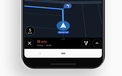 google maps speedometer