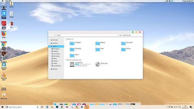 mac os taskbar theme for windows 10