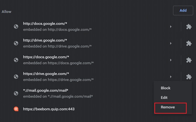 2. إدارة الإخطارات لحظر نوافذ Google Chrome المنبثقة 3
