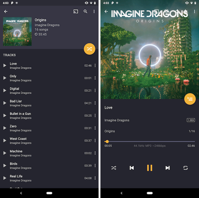 Pulsar Music Player