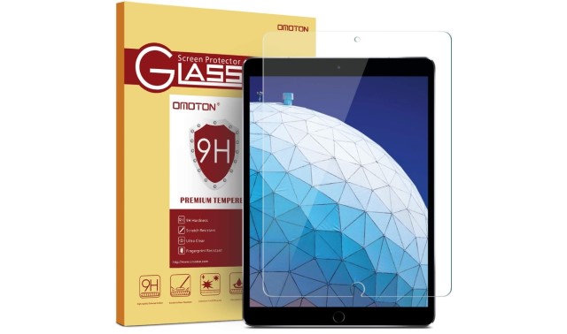 6. OMOTON Screen Protector for iPad Air 3 (2019)