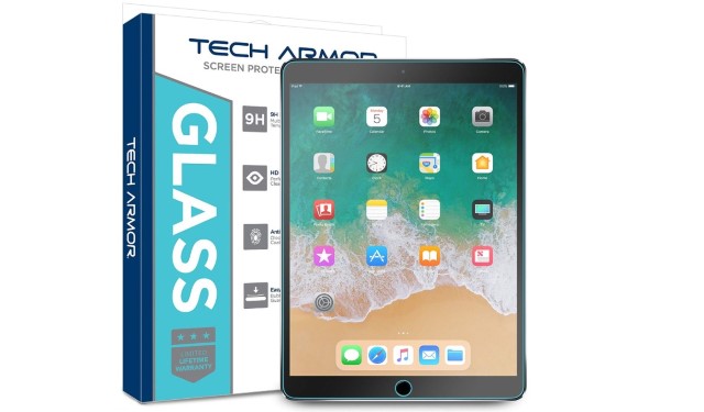 9. Tech Armor Ballistic Glass Screen Protector for iPad Air 3 (2019)