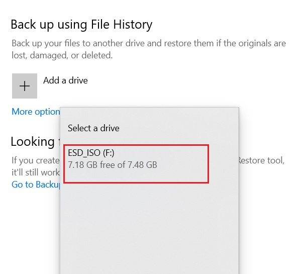 Back Up Important Files Using File History 3
