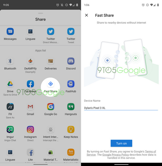 Android to Get AirDrop-like File Sharing Feature ‘Fast Share’ Soon