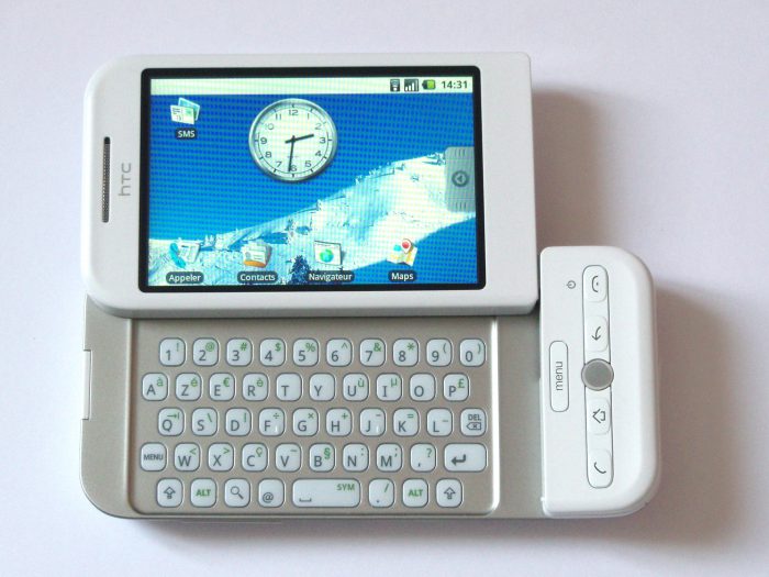 first android phone - htc dream