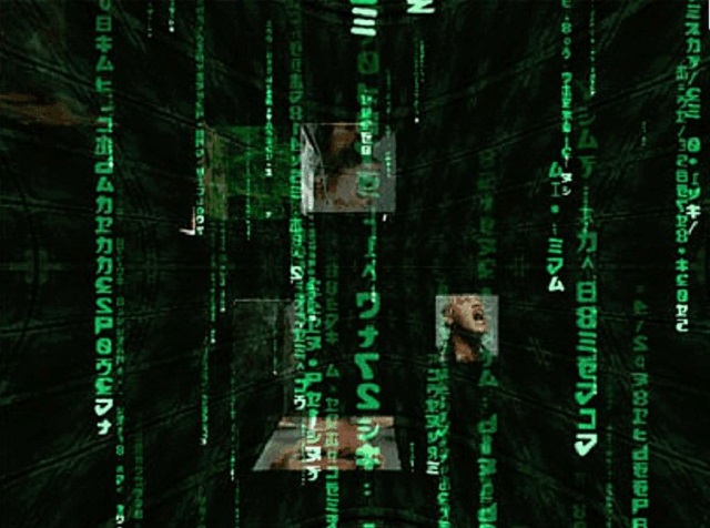 Matrix screen saver