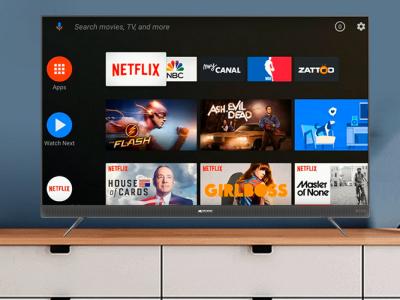 Micromax Android TV website