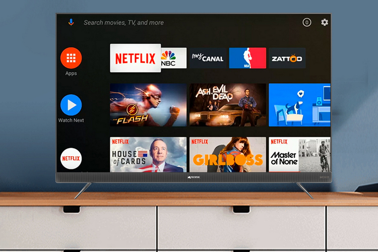 Micromax Android TV website