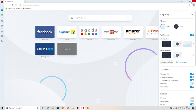 Opera Browser for Windows 10