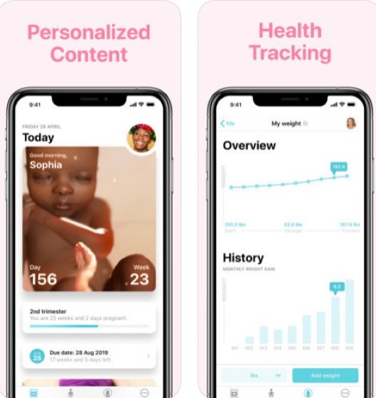 Best pregnancy app sales 2019 android