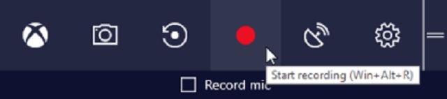 windows 10 record screen and video and audio