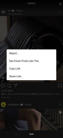 Download Instagram videos on Android