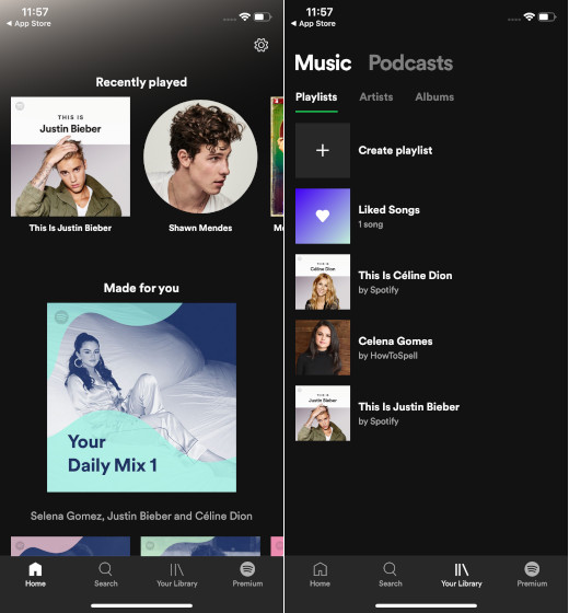 On-demand music on Spotify without premium account - iPhone, Android