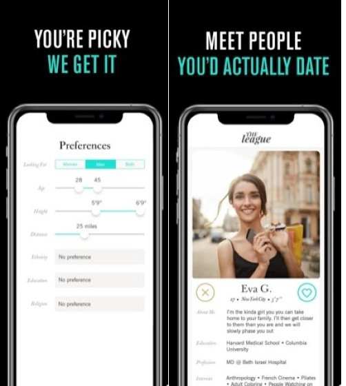 bra iPhone apps för dating