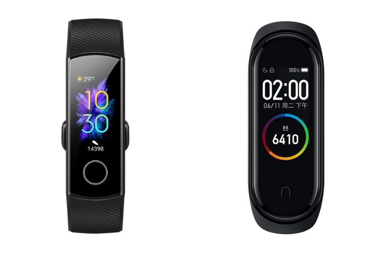 Mi band 4 vs honor band 5 which is on sale better