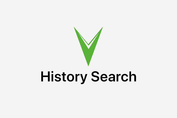 history search featured