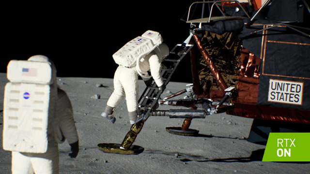 NVIDIA Recreates Apollo 11 Moon Landing with Real-time Ray Tracing