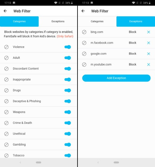 4. Web Content Filtering