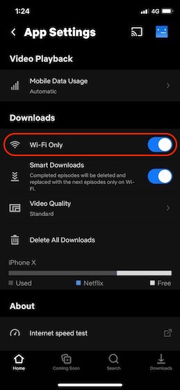 Download on Wifi Only