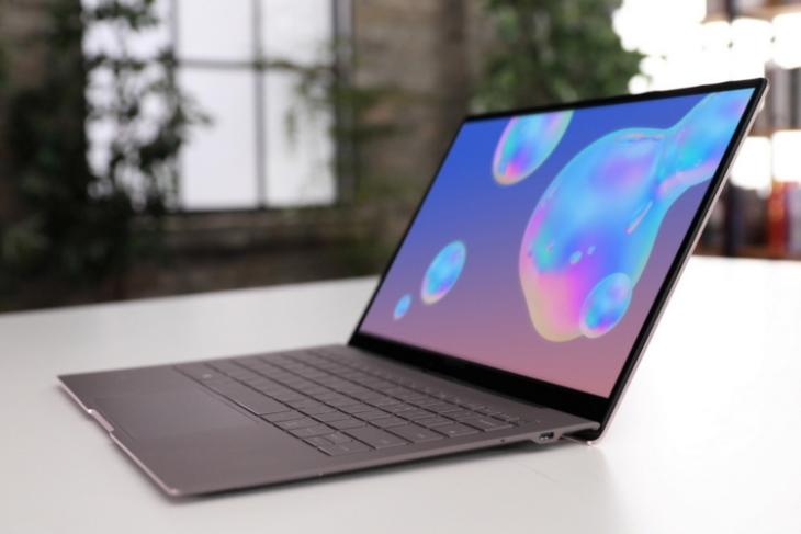 Galaxy Book S main website