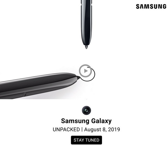 Galaxy Note 10 Listed on Flipkart; May Launch August 20 in India