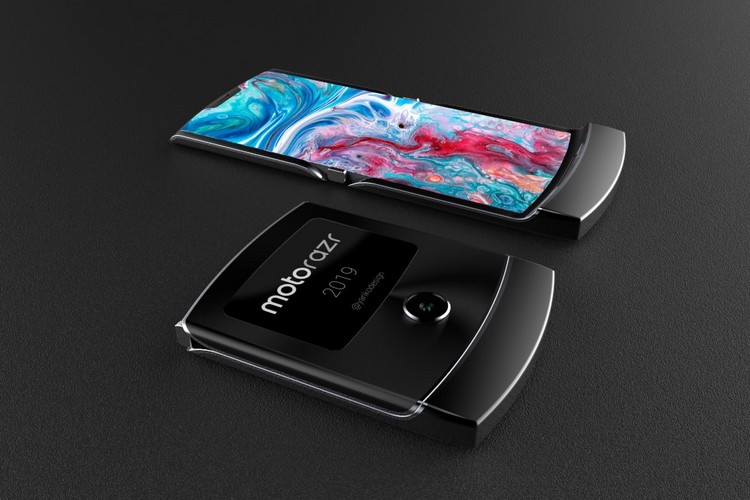 Moto Razr 2019 concept render website