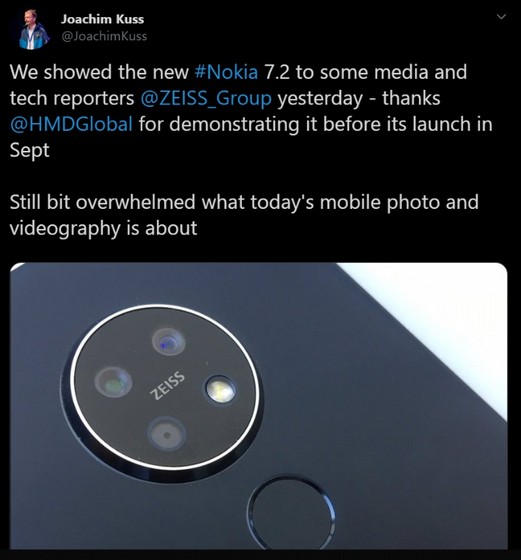 Nokia 9.1 PureView With 5 Cameras to be Unveiled at IFA 2019 Next Month
