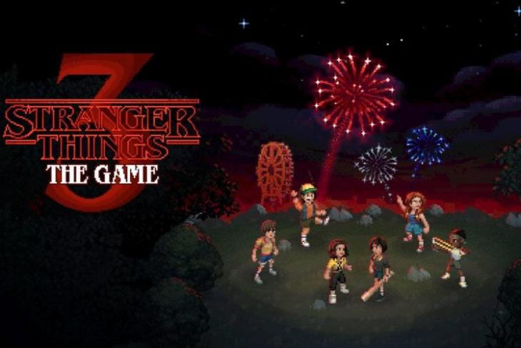Stranger Things 3 The Game website