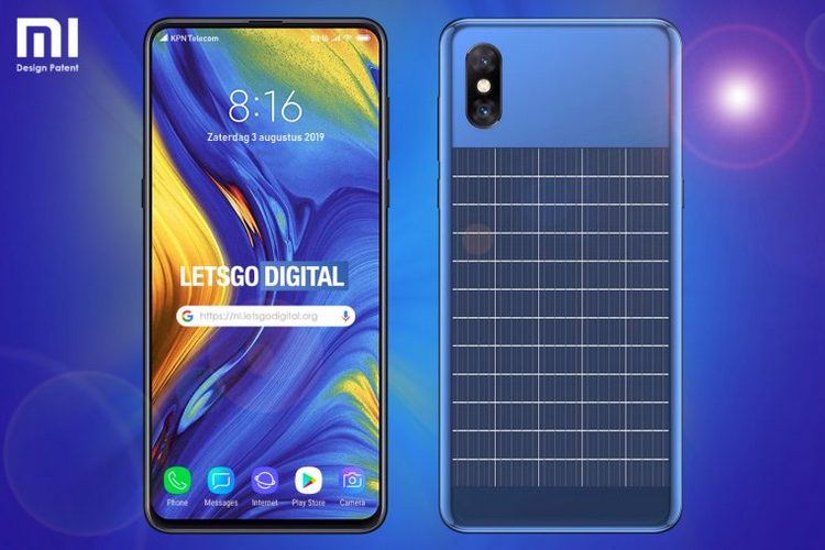 Xiaomi solar panel phone website