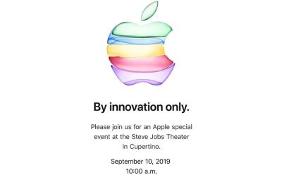 apple iphone 11 launch event invite