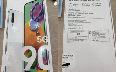 Galaxy A90 5G retail box leaked: specs, features and price