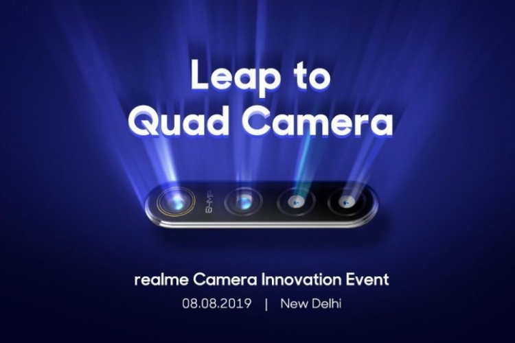 Realme 64MP quad camera phone