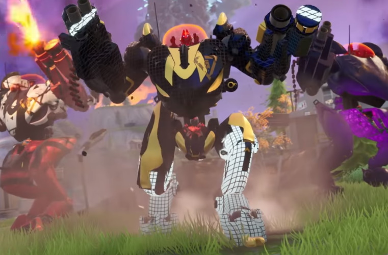 fortnite mecha bots