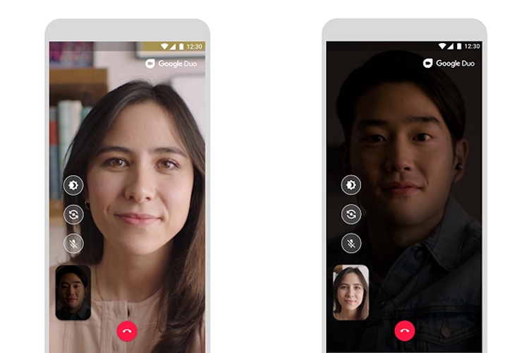 google duo low light mode